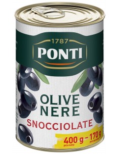 PONTI Pitted Black Olive...